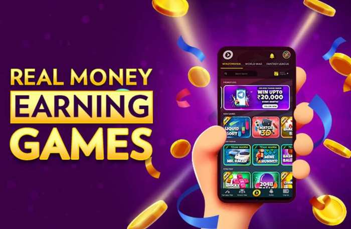 Online gaming app to earn money